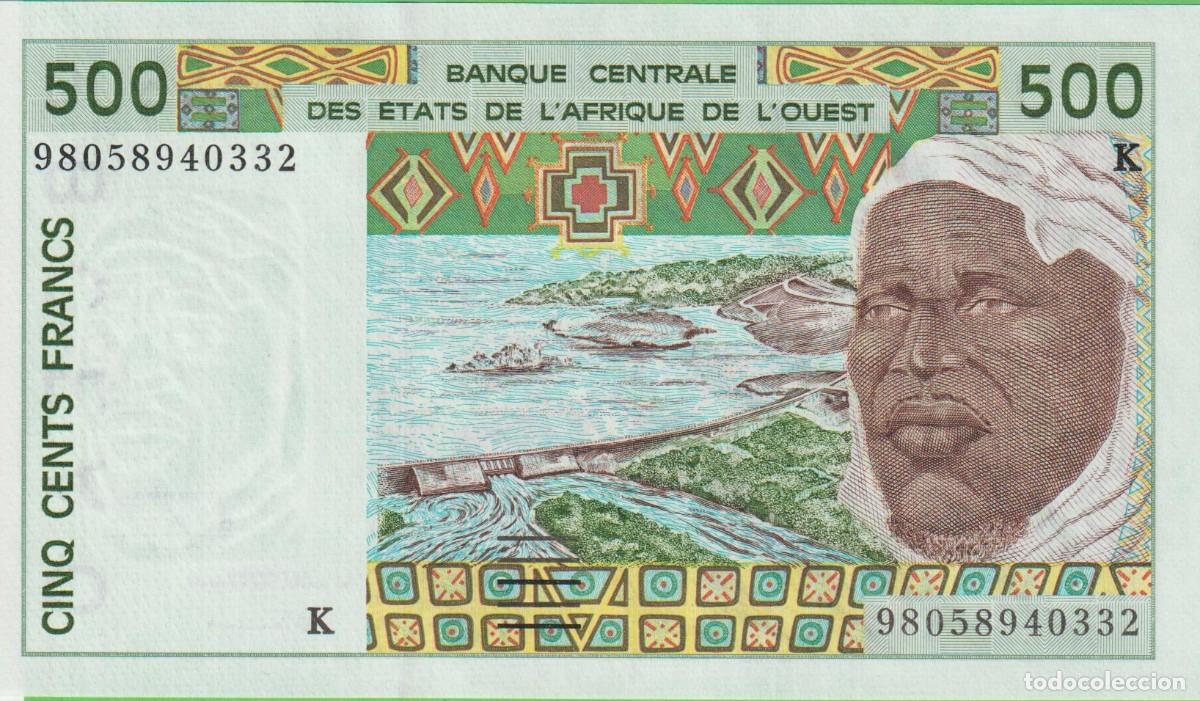 Billetes extranjeros: BILLETES - WEST AFRICAN STATES (SENEGAL) 500 FRANCS 1998 - SERIE N&ordm; 98058940355 - PICK-710KI