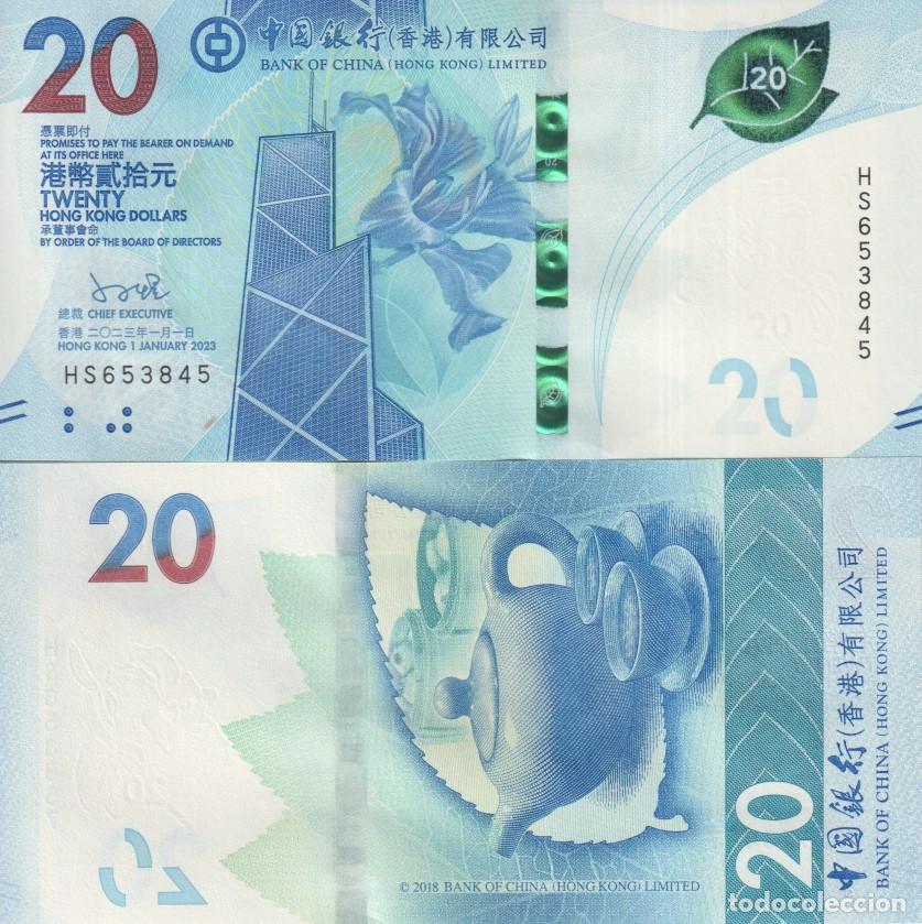 Billetes extranjeros: Hong Kong 20 hong kong dollars Pick W 348 C SC/UNC