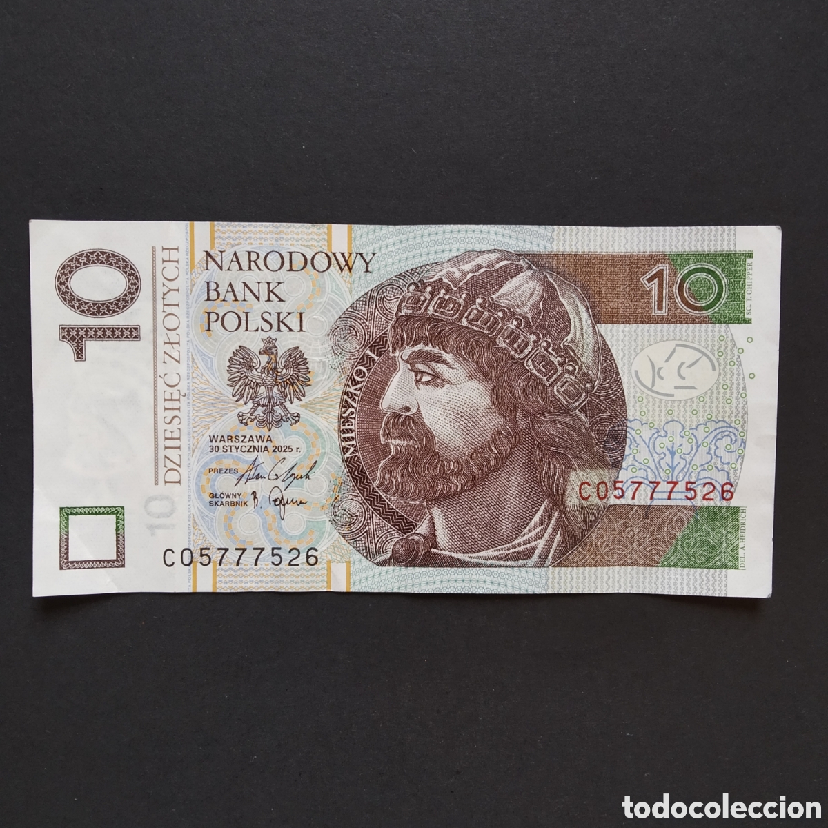Billetes extranjeros: BILLETE - POLONIA 10 ZLOTYCH 2025 (CO5777526)