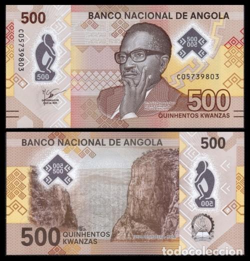 Billetes extranjeros: Angola 500 Kwanzas 2024 Pick 161b SC