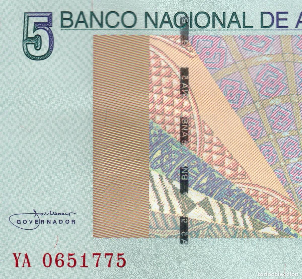 Billetes extranjeros: Angola 5 Kwanzas 2012 Pick 151A SC - Foto 6