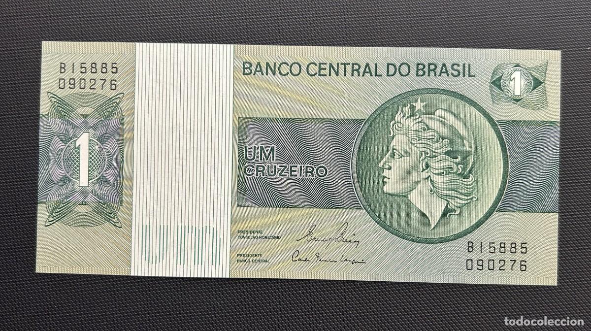 Billetes extranjeros: 1 CRUZEIRO 1980 BRASIL. P# 191AC. SC/UNC