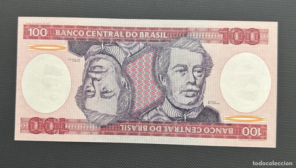 Billetes extranjeros: 100 CRUZEIRO 1981 BRASIL. P# 198A. SC/UNC