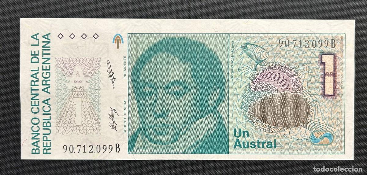Billetes extranjeros: 1 AUSTRAL 1985-1989 ARGENTINA. P# 323B. SC/UNC