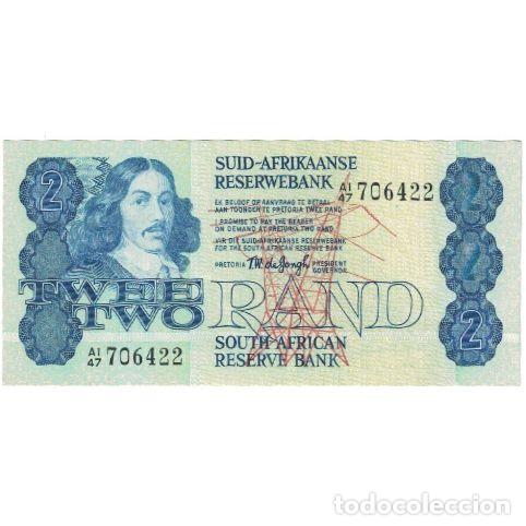 Billetes extranjeros: [#192697] Billete, 2 Rand, Undated (1983-90), Sud&aacute;frica, KM:118d, UNC