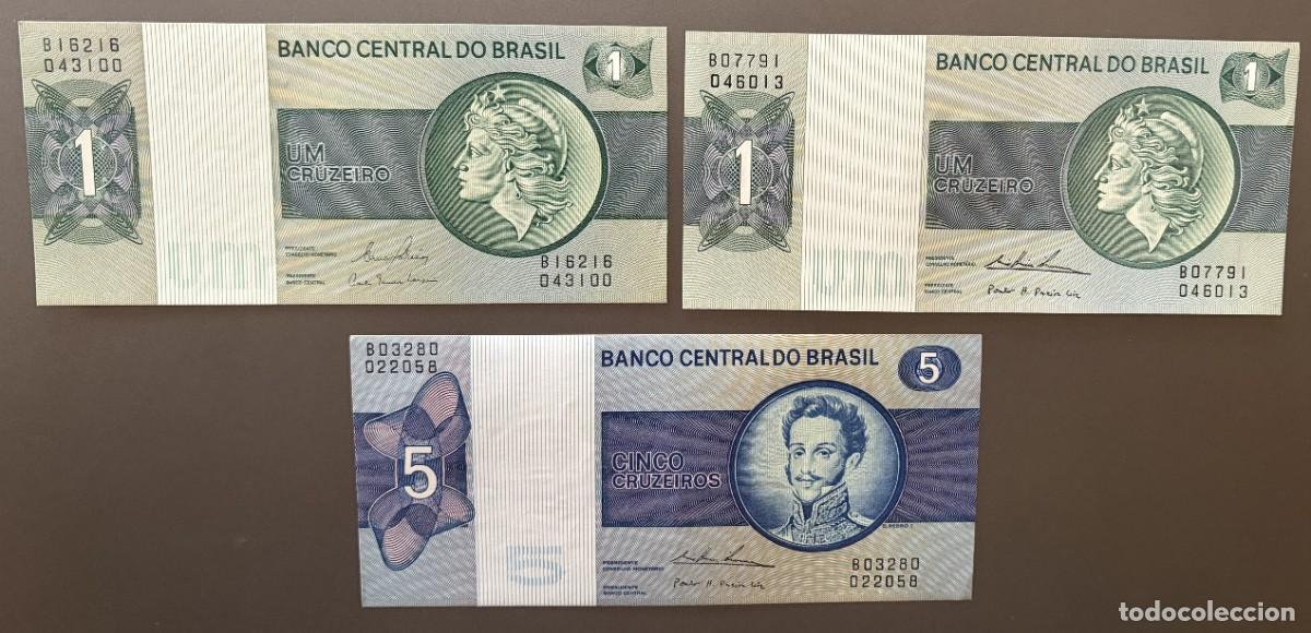 Billetes extranjeros: BN024, BRASIL, 1, 5 CRUZEIROS, D. PEDRO I