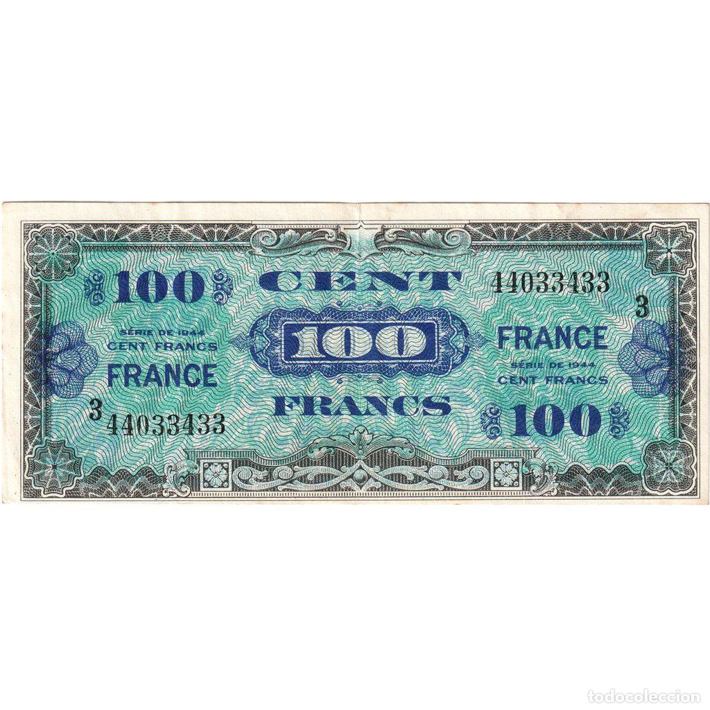 Billetes extranjeros: [#981868] Francia, 100 Francs, France, Undated (1945), Serie 3, EBC