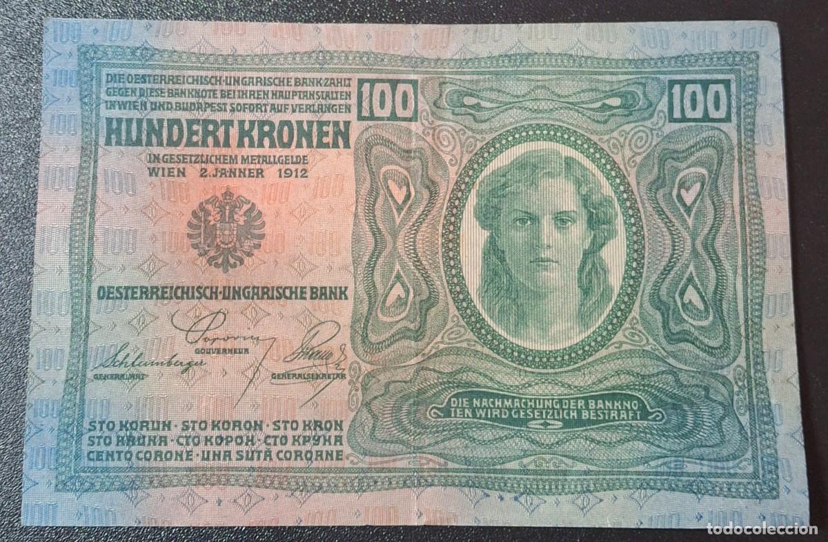 Billetes extranjeros: AUSTRIA 100 Corona 1919 Pick-56a (EBC)