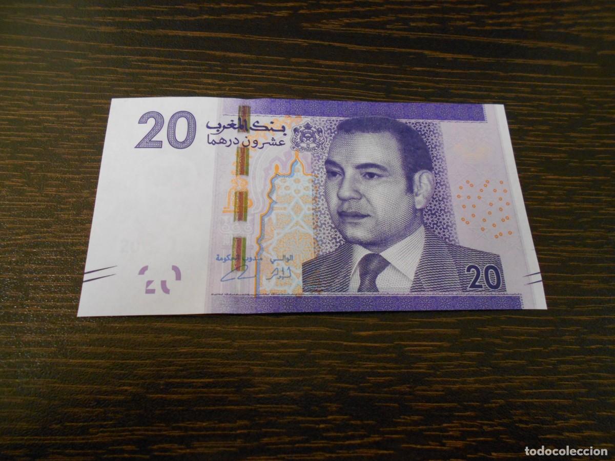 Billetes extranjeros: MARRUECOS BILLETE 20 DIRHAMS 2012-SC