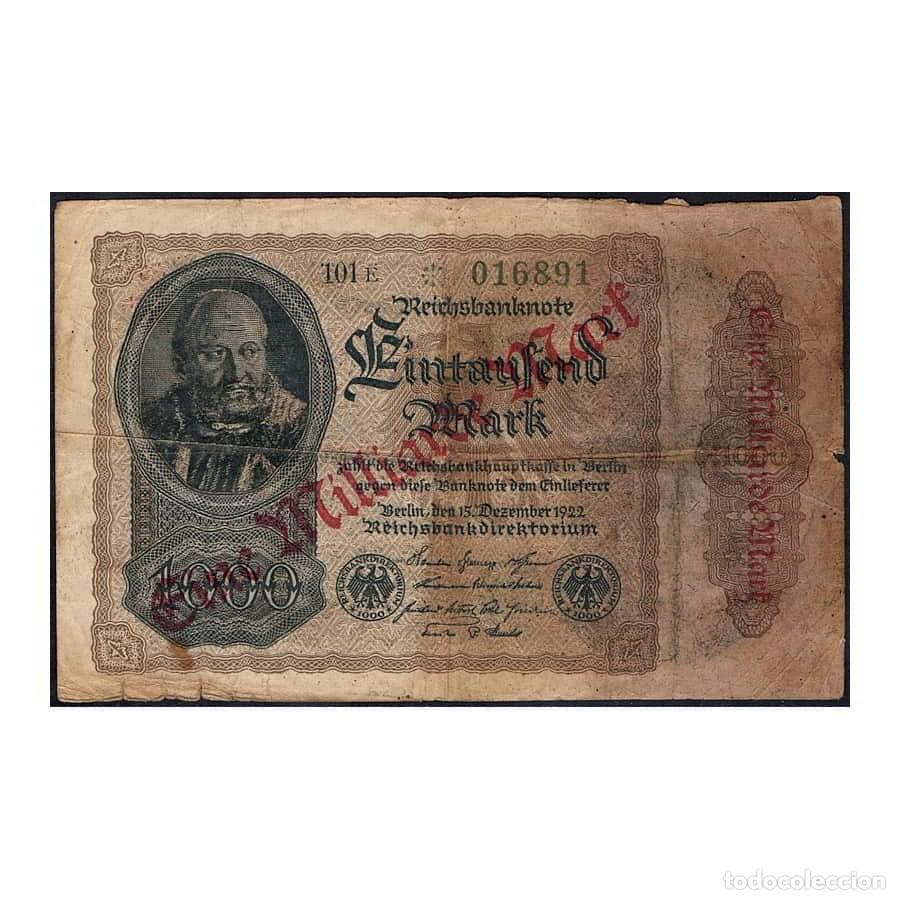 Billetes extranjeros: Alemania 1923 [BLL] 1.000.000 Marcos. Reichsbanknote (RC)