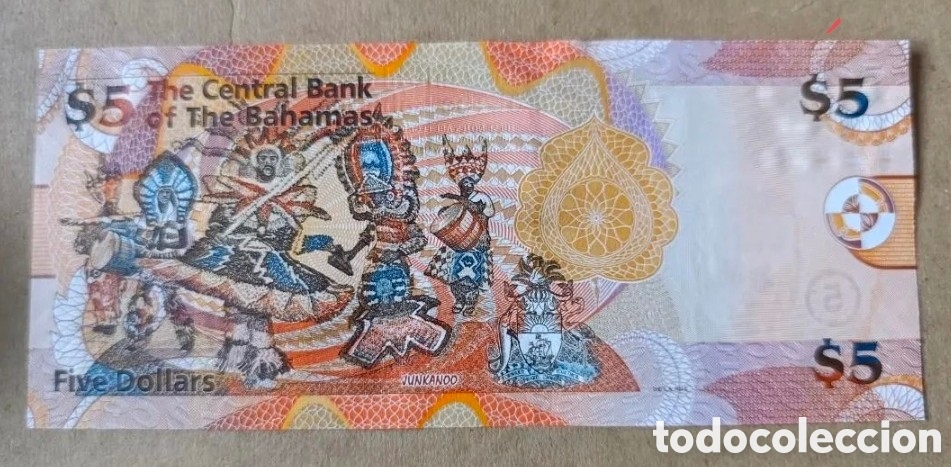 Billetes extranjeros: Billete bahamas original % s/c