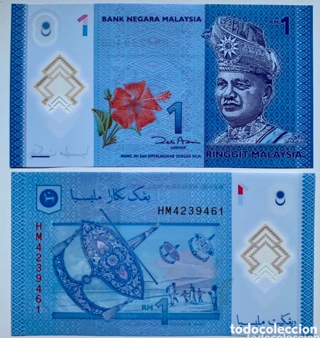 Billetes extranjeros: Billete malasia polimero