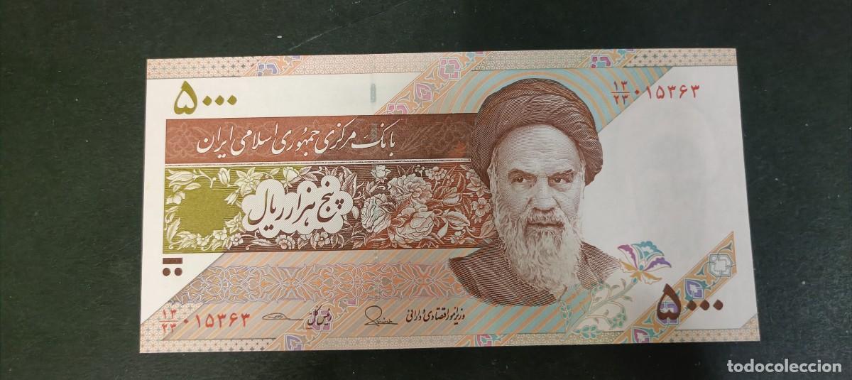 Billetes extranjeros: IRAN 5000 RIALS S/F 2013 S/C P=151 SIGNATURA 36b