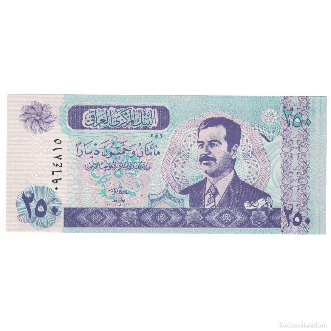 Billetes extranjeros: [#649095] Billete, 250 Dinars, 2002, Iraq, KM:88, UNC
