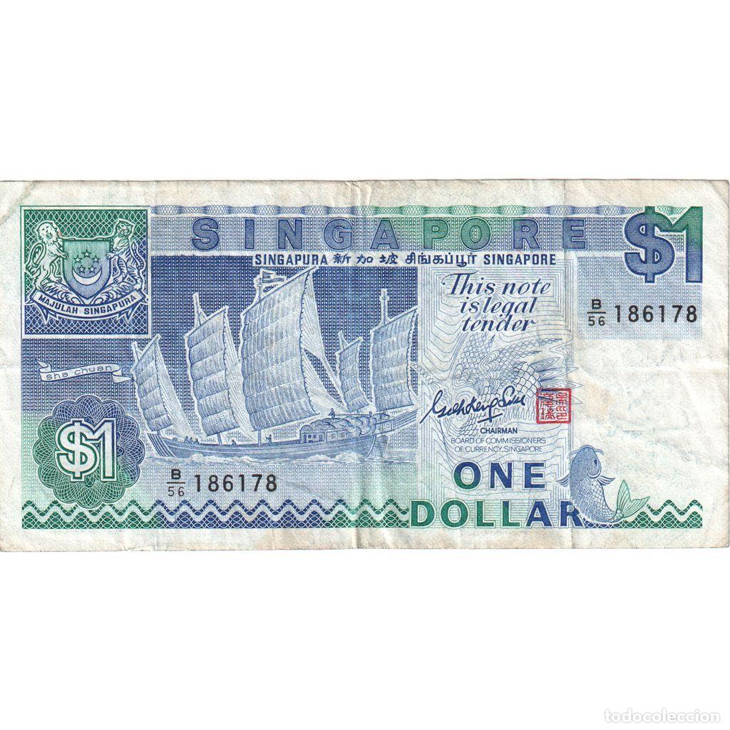 Billetes extranjeros: [#1231379] Singapur, 1 Dollar, MBC