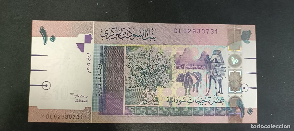 Billetes extranjeros: SUDAN 10 POUNDS 2006 S/C P=67