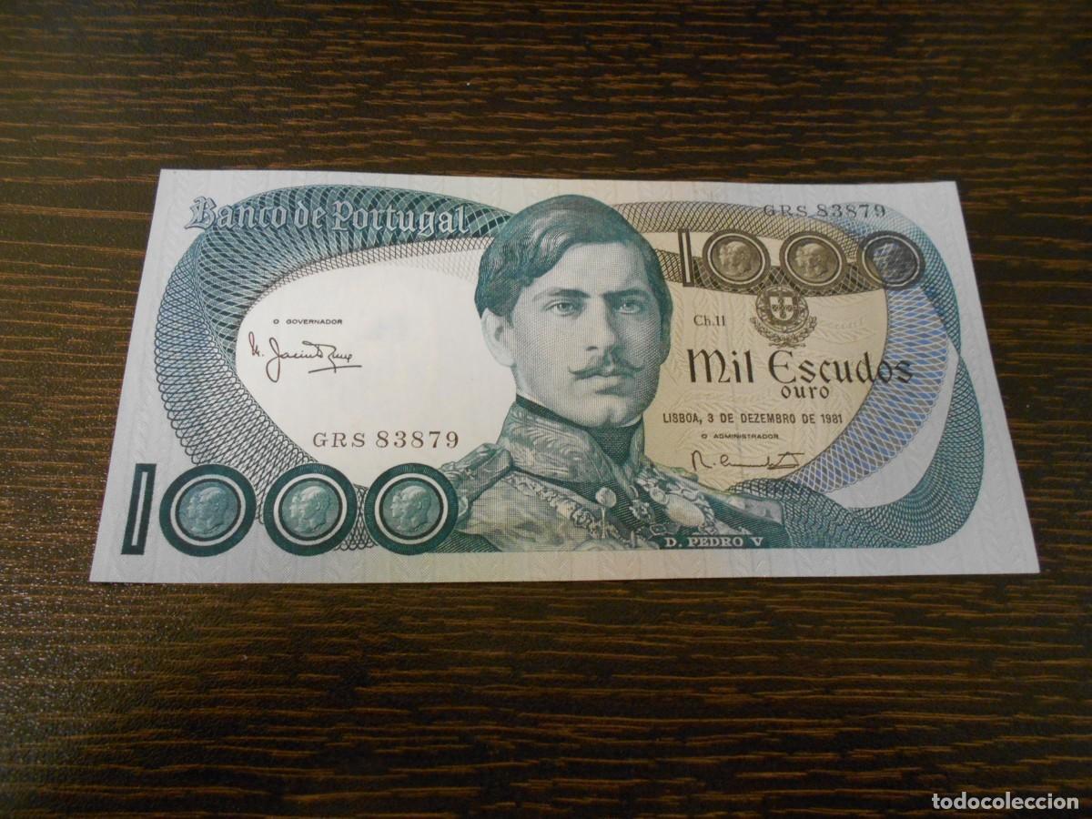 Billetes extranjeros: PORTUGAL BILLETE 1000 ESCUDOS 3-12-1981-EBC-VER FIRMAS