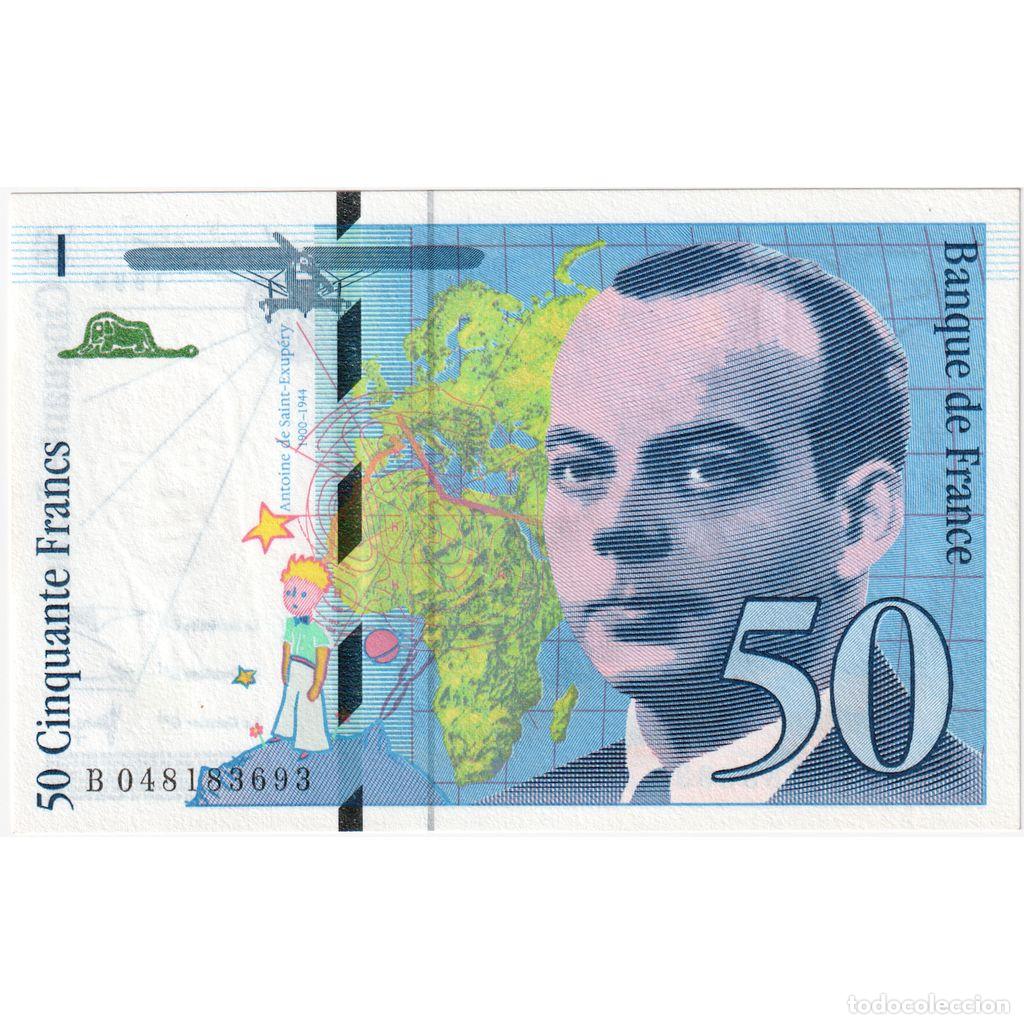 Billetes extranjeros: [#1232998] Francia, 50 Francs, St Exup&eacute;ry, 1997, B048183693, UNC