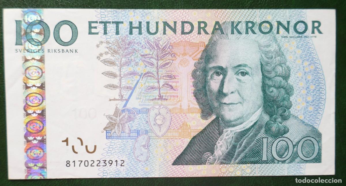 Billetes extranjeros: BILLETE DE SUECIA: 100 coronas 2008 pic 65. EN MUY BUEN ESTADO