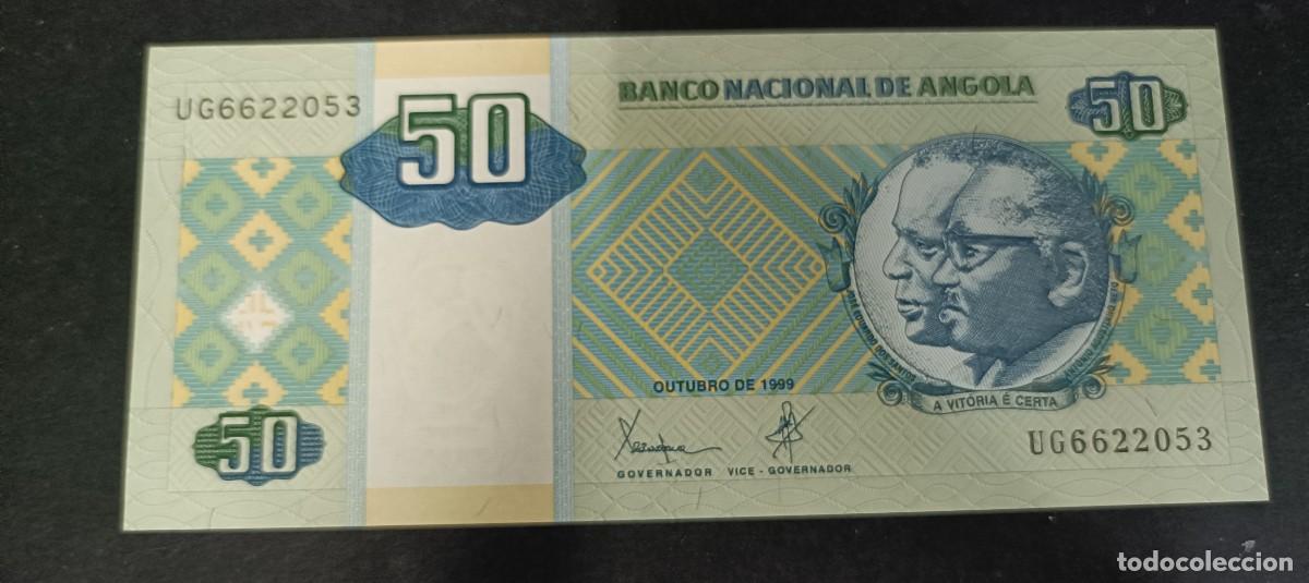 Billetes extranjeros: ANGOLA 50 KWANZAS 1999 S/C P=146a