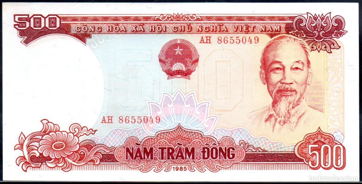 Billetes extranjeros: VIET NAM - 500 DONG 1985 - S/C - PICK. 99