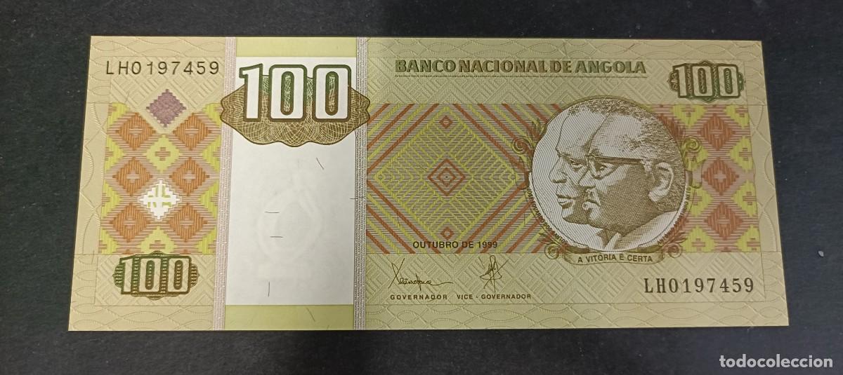 Billetes extranjeros: ANGOLA 100 KWANZAS 1999 S/C P=147a