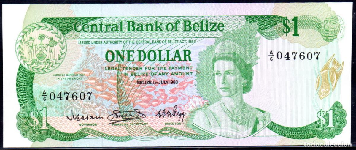 Billetes extranjeros: BELICE (BELIZE) - 1 DOLAR 1982 - S/C - PICK. 46