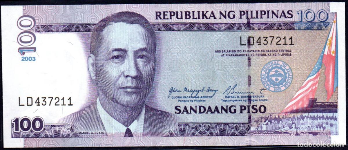 Billetes extranjeros: FILIPINAS - 100 PESOS 2003 - S/C - PICK. 194