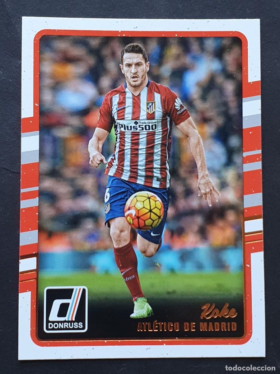 Billetes extranjeros: #20 KOKE (Atl&eacute;tico Madrid) PANINI DONRUSS SOCCER 2016-17