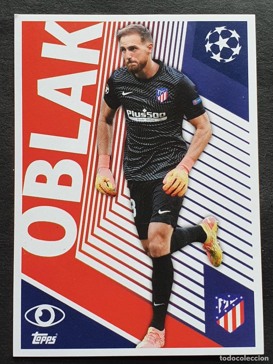 Billetes extranjeros: One to Watch: OBLAK (Atl&eacute;tico Madrid) UEFA CHAMPIOS LEAGUE 2020/21 Sticker TOPPS