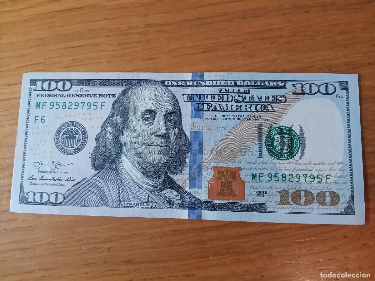 Billetes extranjeros: Estados Unidos. 100 dollars de 2019 EBC