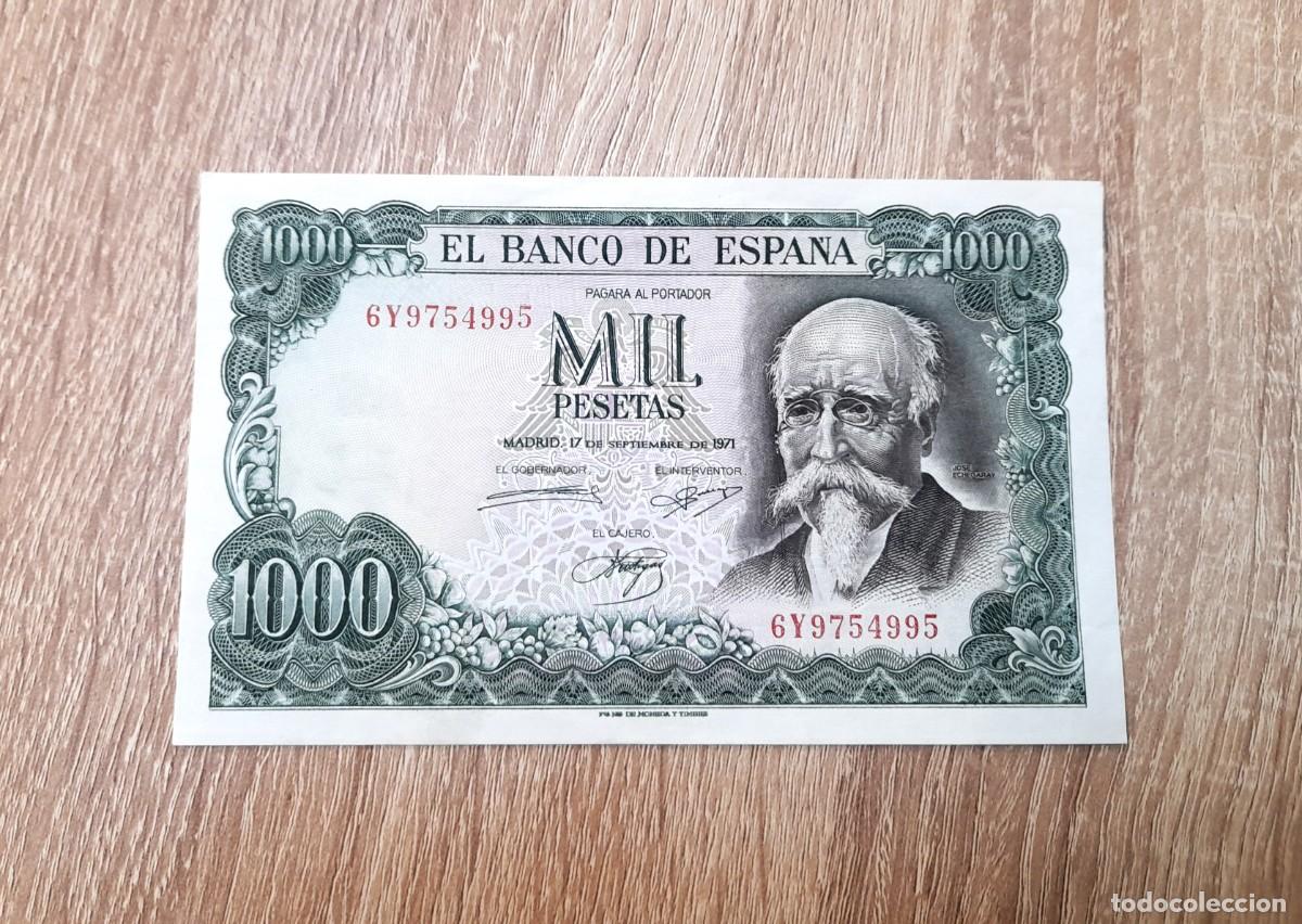 Billetes extranjeros: Billete de 1000 Pesetas 1971 SC
