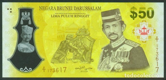 Billetes extranjeros: SINGAPUR. Conmemorativo 50 ringgit 2017. Polimero. S/C. Pick 39 a. Prefijo F/1.