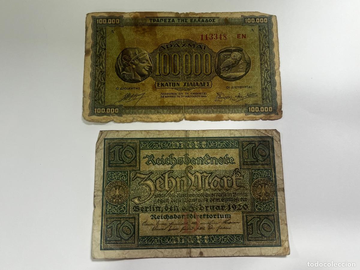 Billetes extranjeros: LOTE DE 12 BILLETES EXTRANJEROS. - Foto 11