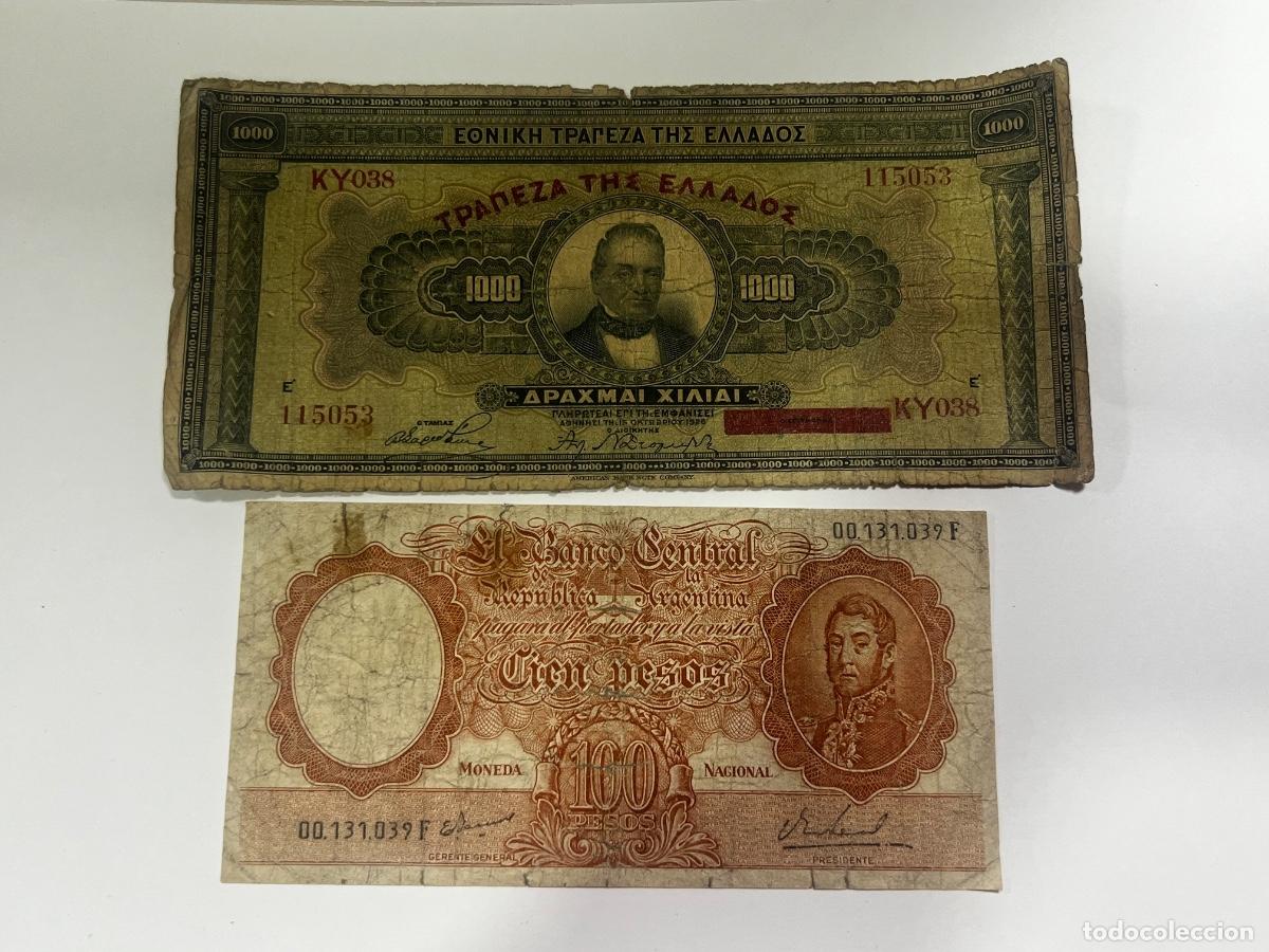 Billetes extranjeros: LOTE DE 12 BILLETES EXTRANJEROS. - Foto 13
