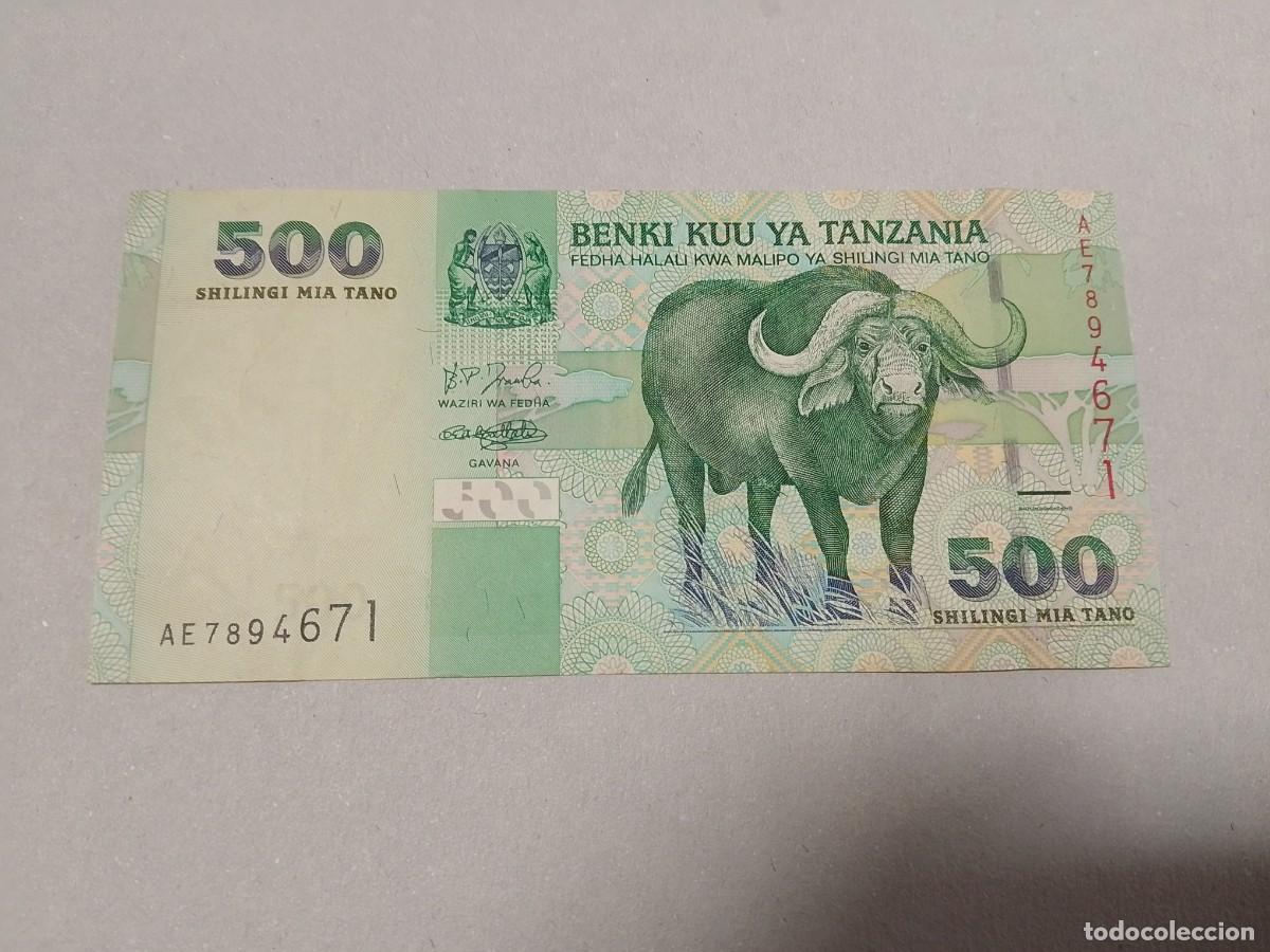 Billetes extranjeros: Billete Tanzania, 500 schilingi, a&ntilde;o 2003