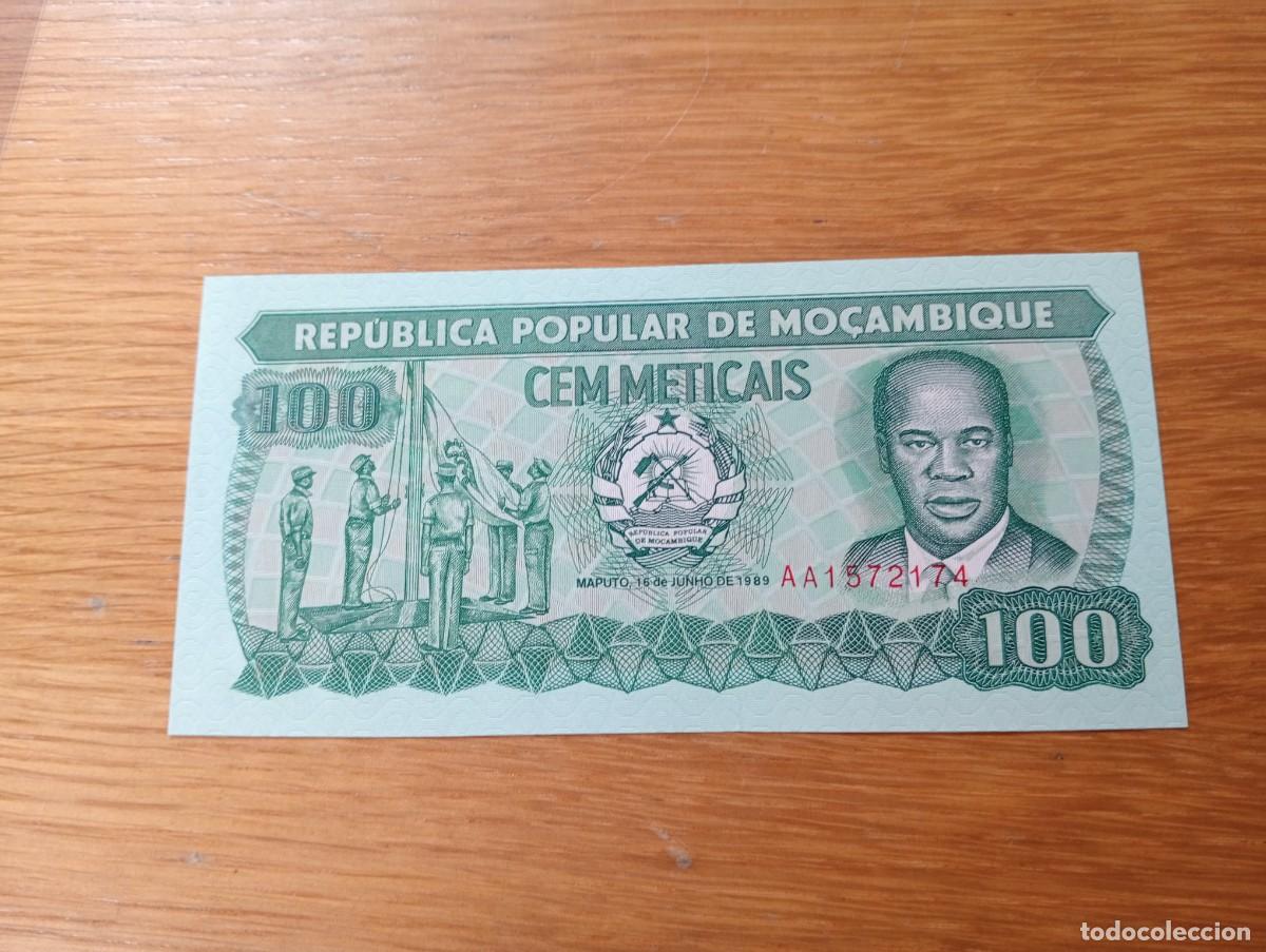 Billets internationaux: BILLETE DE MOZAMBIQUE. 100 METICAIS. N.&ordm; SERIE: AA1572174. A&Ntilde;O 1989. PICK 130c. SIN CIRCULAR.