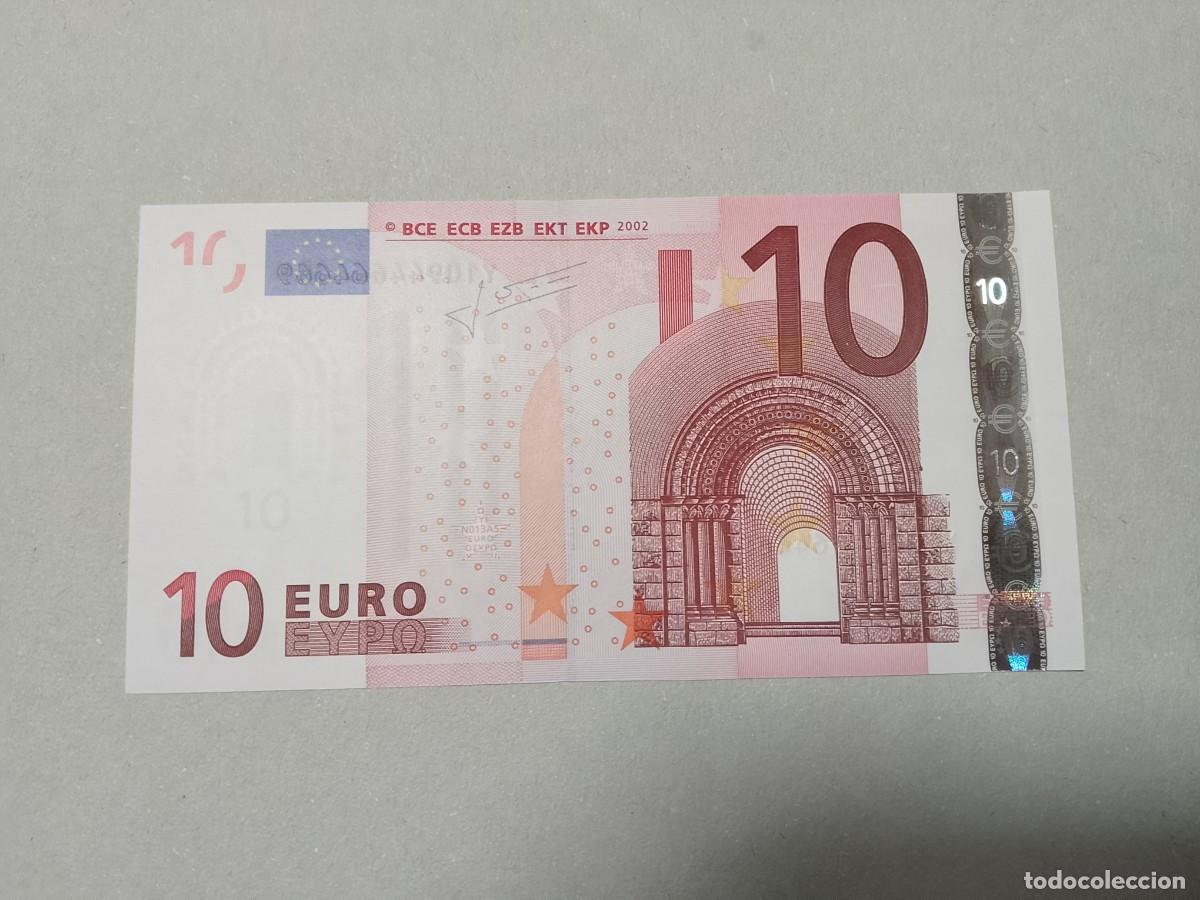 Billetes extranjeros: 10 EURO GRECIA (Y) N013A, TRICHET, very rare, UNC