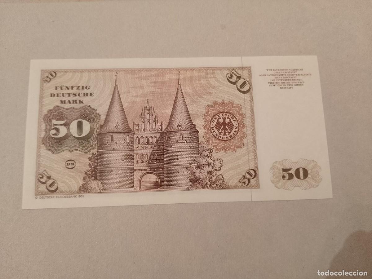 Billetes extranjeros: Billete Alemania, 50 Mark, a&ntilde;o 1980, UNC