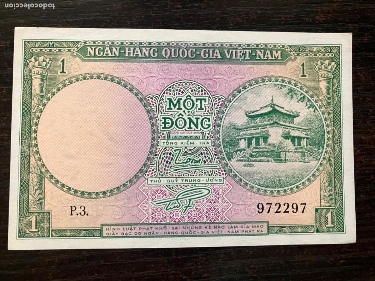 Billetes extranjeros: Billete Vietnam 1 Dong