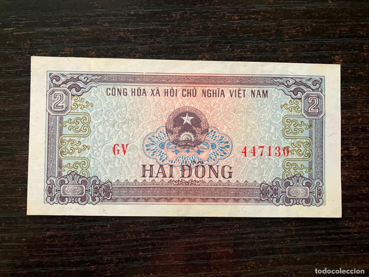 Billetes extranjeros: Billete Vietnam 2 Dong