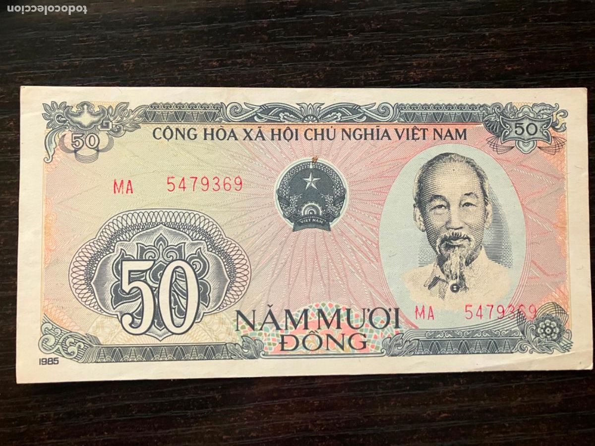 Billetes extranjeros: Billete Vietnam 50 Dong
