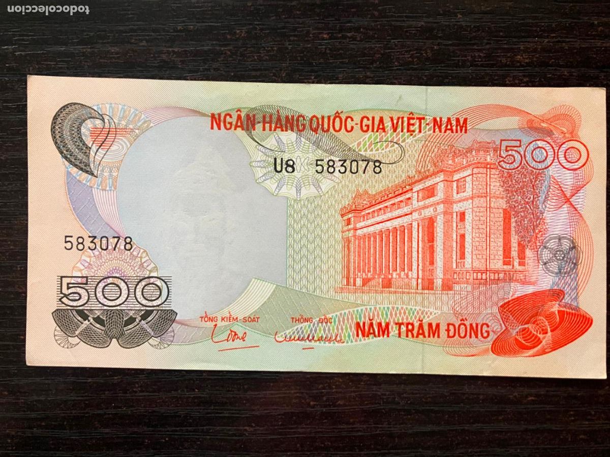 Billetes extranjeros: Billete Vietnam 500 Dong