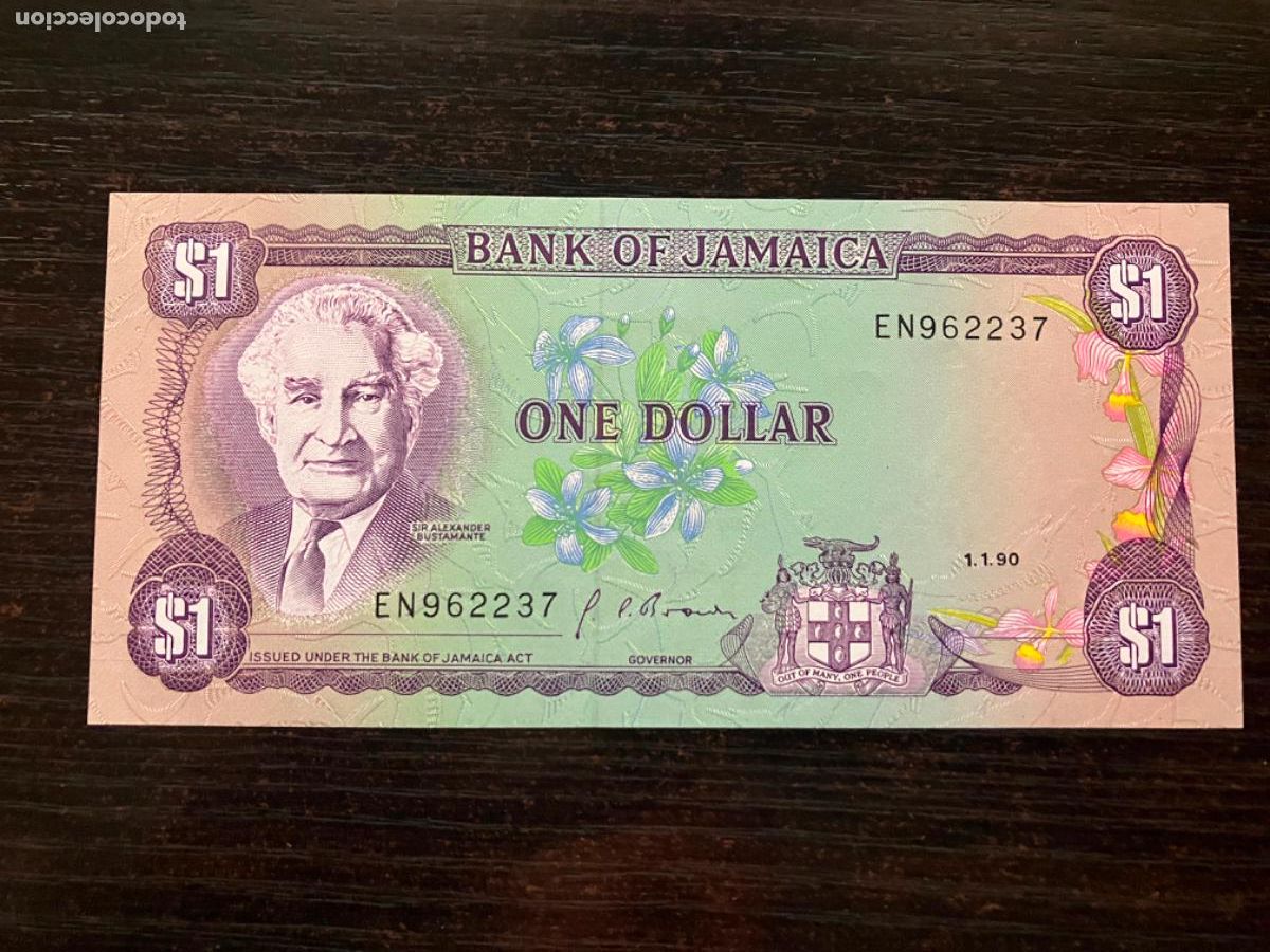 Billetes extranjeros: Jamaica - Billete 1 D&oacute;lar Dollar