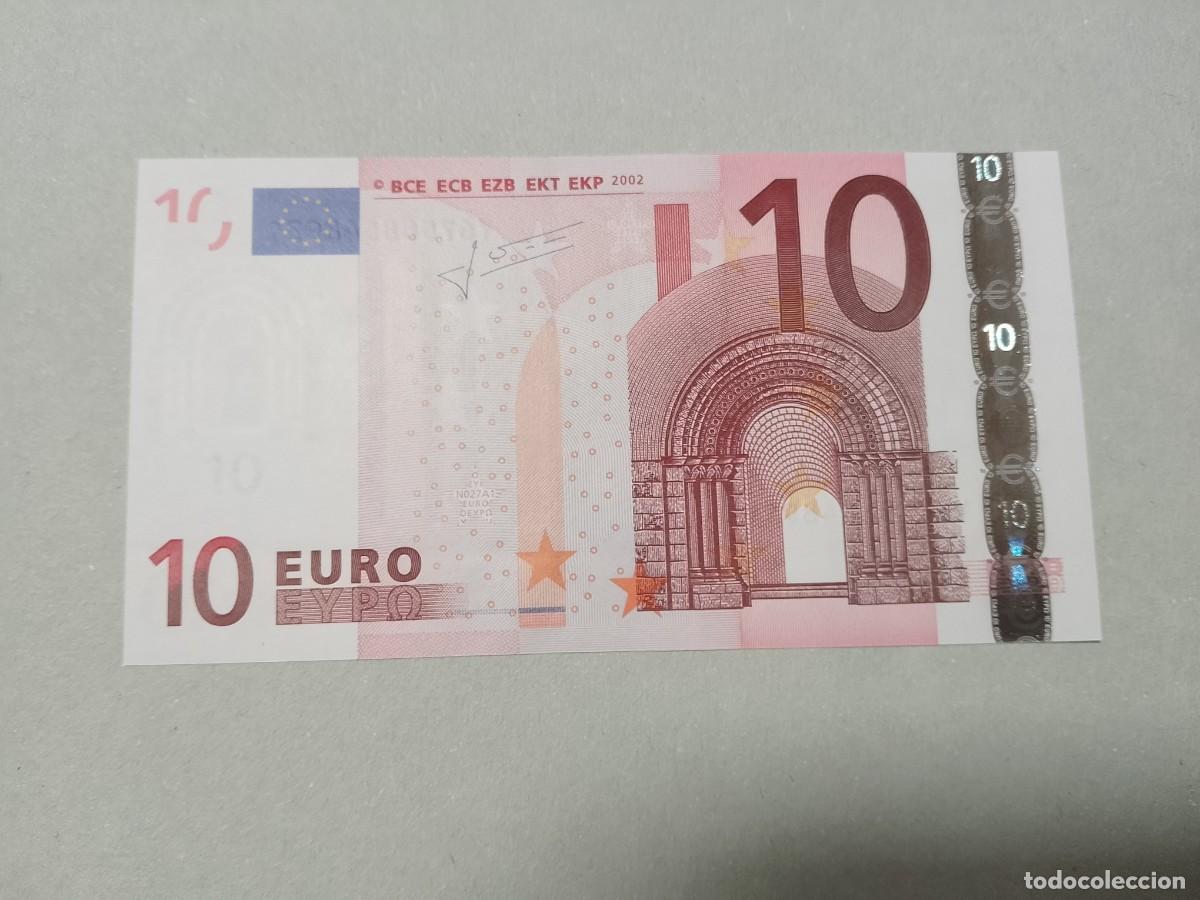 Billetes extranjeros: 10 EURO GRECIA (Y) N027A1, TRICHET, first platte, UNC