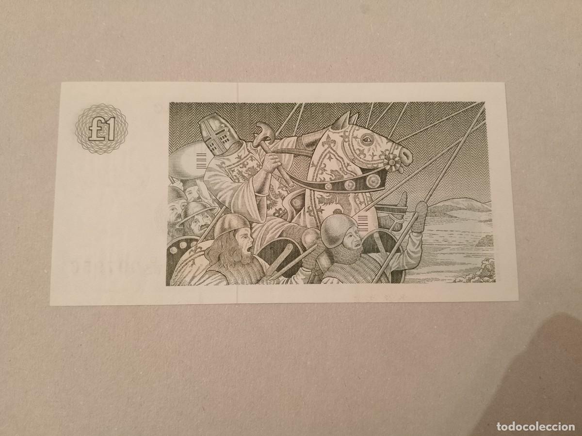 Billetes extranjeros: Billete Escocia, 1 libra, a&ntilde;o 1982, UNC - Foto 2