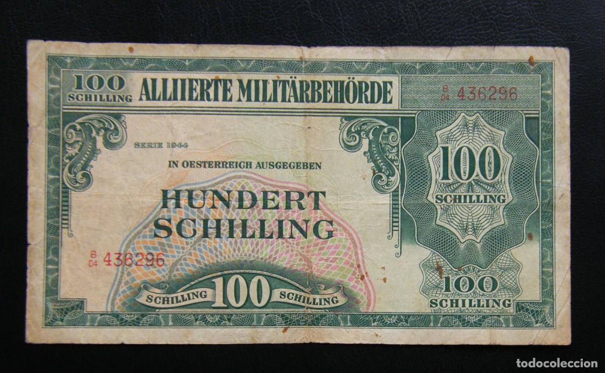 Billets internationaux: AUSTRIA BILLETE MILITAR DE 100 CHELINES 1944 CIRCULADO