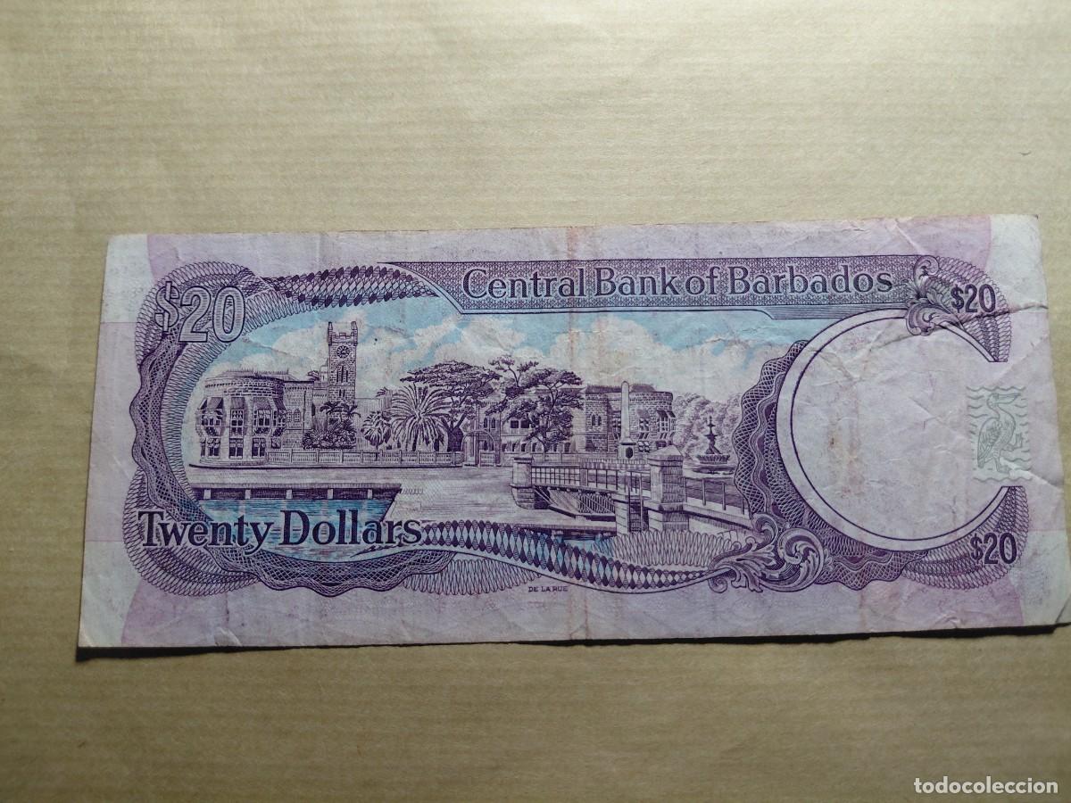 Billetes extranjeros: BARBADOS - 20 DOLAR P44 - Foto 2