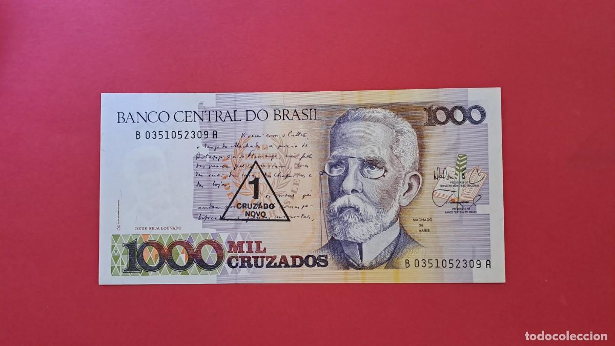 Billetes extranjeros: BRASIL - 1.000 CRUZADOS - SIN CIRCULAR