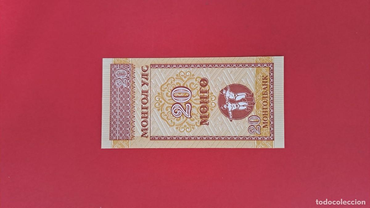 Billetes extranjeros: MONGOLIA - 20 MONGO - SIN CIRCULAR - Foto 2